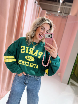 Paris Club Sweater - Groen