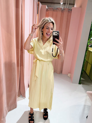 Iris Dress - Geel