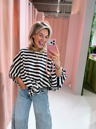 Thalia Sweater - Navy