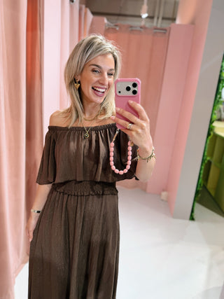 Romy Dress - Bruin