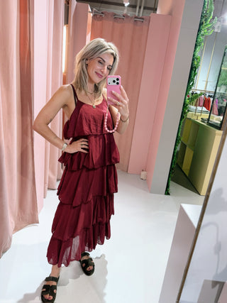 Pascal Dress - Bordeaux