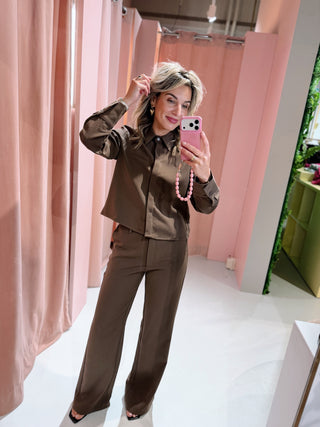 Joy Blouse - Bruin