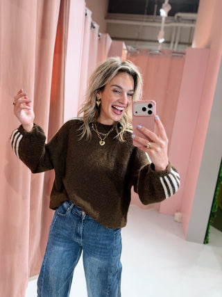 Gabriella Knit - Bruin