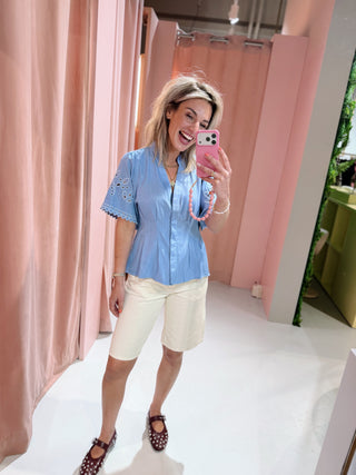 Kae Blouse - Denim