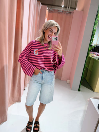 Vanessa Longsleeve - Paars