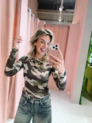 Jill Longsleeve - Camouflage