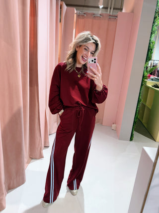 Jade Sweater - Bordeaux