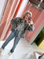 Kae Teddy Jacket - Leopard