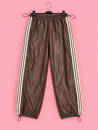 Iris PU Pants - Bruin