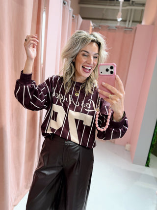 Los Angeles Longsleeve - Aubergine