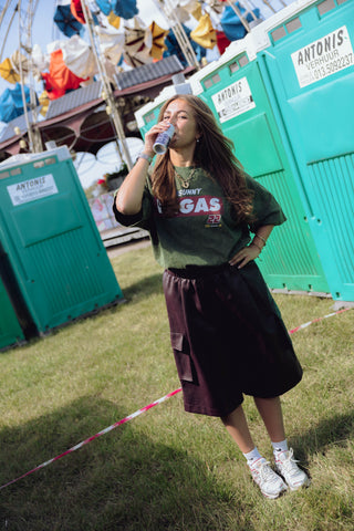 Vegas Tee - Washed Green