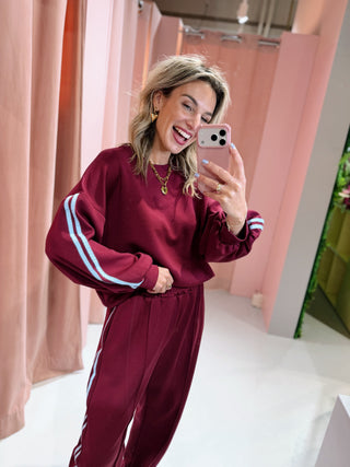 Hailey Pants - Bordeaux