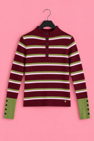 June Longsleeve - Bordeaux