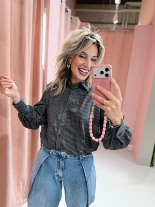 Tessa Blouse - Zwart