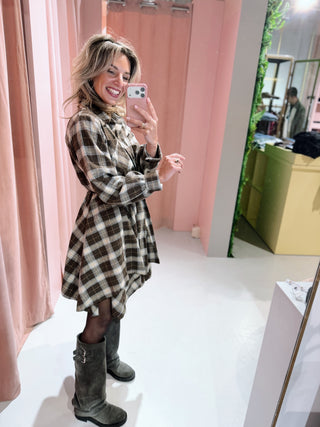 Pia Dress - Bruin