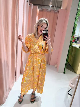 Gwen Dress- Oranje