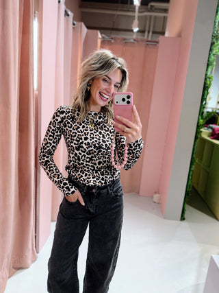 Wendy Longsleeve - Leopard
