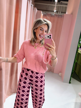 Veerle Knit - Roze
