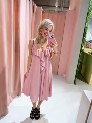 Renee Dress - Roze