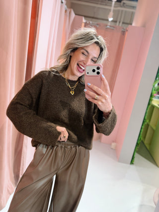 Isabeau Knit - Bruin