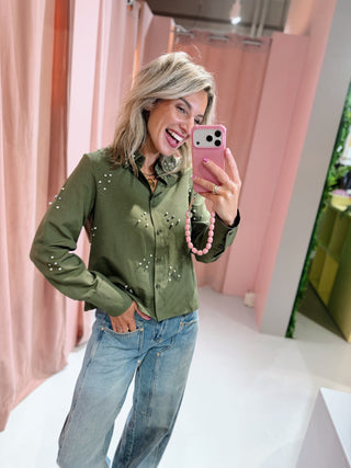 Xenna Blouse - Army