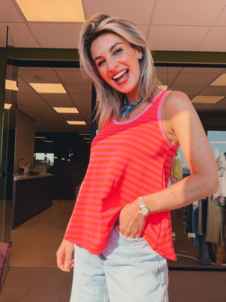 Sabine Top - Oranje