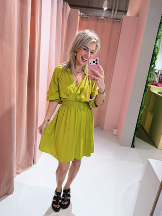 Pip Dress - Lime