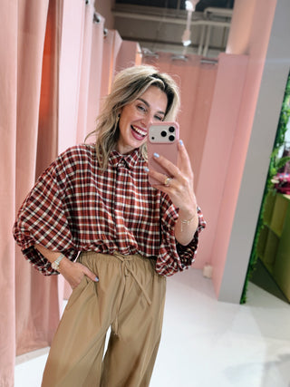Harvey Ruit Blouse - Terra