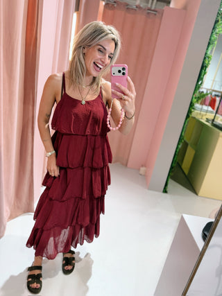Pascal Dress - Bordeaux