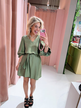 Nika Dress - Army
