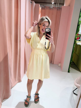 Harper Dress - Geel