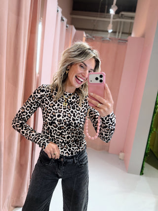Wendy Longsleeve - Leopard
