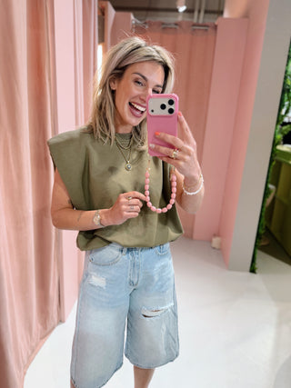 Kenza Top - Army