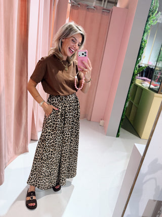 Vicky Skirt - Leopard