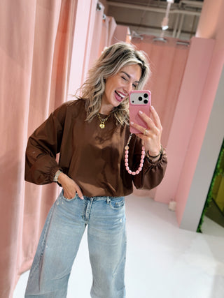 Anouk Longsleeve - Bruin