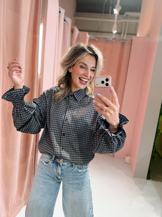 Jackie Blouse - Bruin