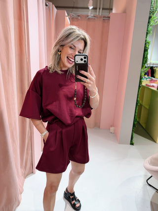 Babette Set - Bordeaux