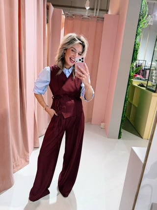 Vieve Pants - Bordeaux