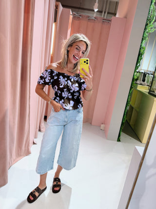 Stacy Capri Jeans - Lichtblauw