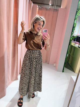 Vicky Skirt - Leopard