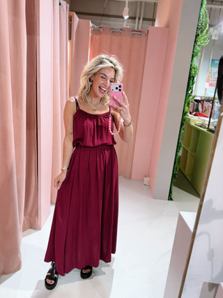 Nena Skirt - Bordeaux
