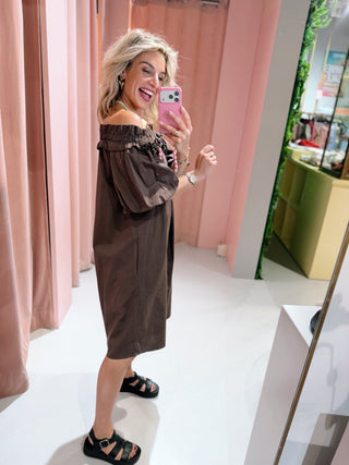 Nancy Dress - Bruin