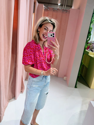 Leanne Blouse - Rood