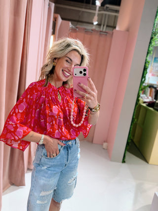 Melissa Blouse - Rood
