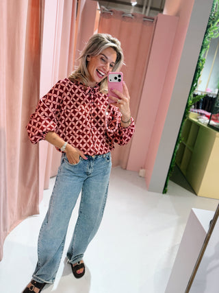Pauline Blouse - Roze