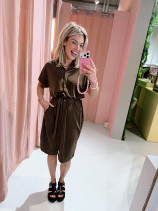 Kiera Dress - Bruin