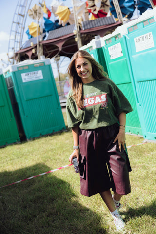 Vegas Tee - Washed Green