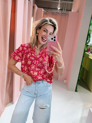 Leanne Blouse - Roze