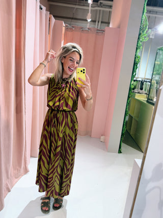 Suus Dress - Bordeaux