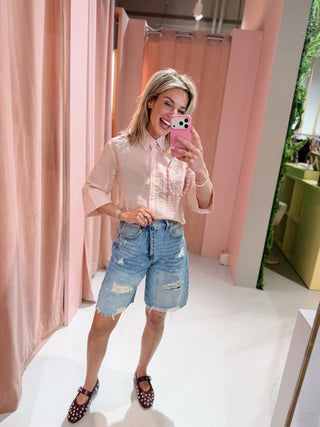 Kim Blouse - Lichtroze
